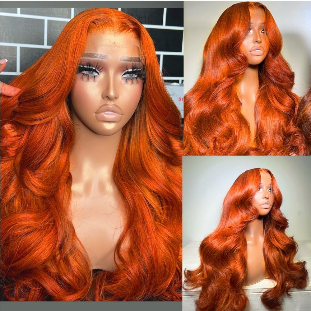 Lace front wig